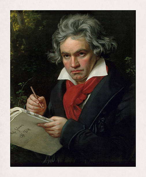 130+ Beethoven Illustrations - iStock