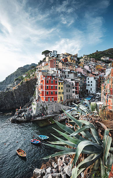 Riomaggiore Village at the Cinque Terre