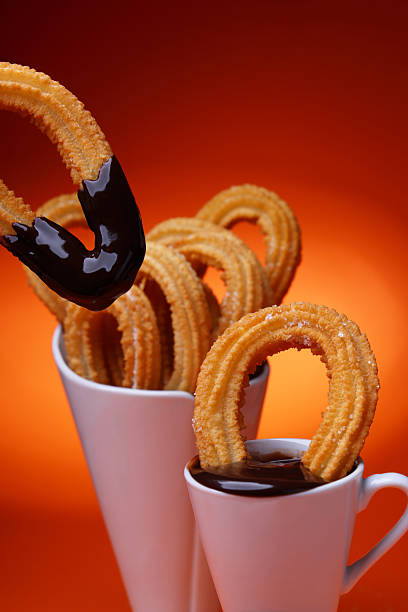 Churros are a fried dough from Spanish and Portuguese Cuisine