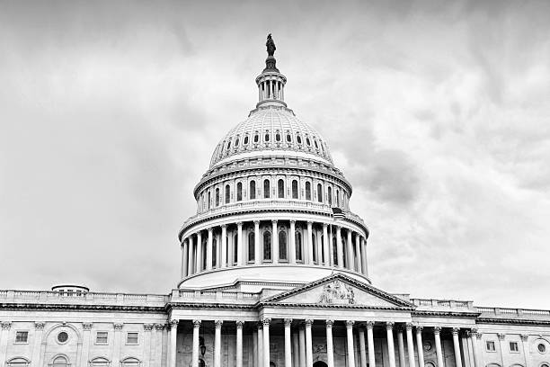Washington DC, capital city of the United States. National Capitol building.