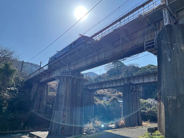 The railway bridge in Yugawara