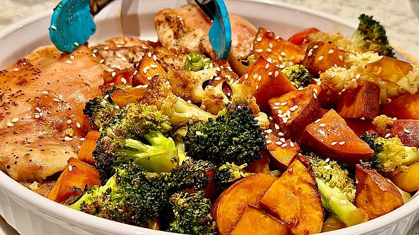 Hoisin Sriracha Sheet-PanChicken