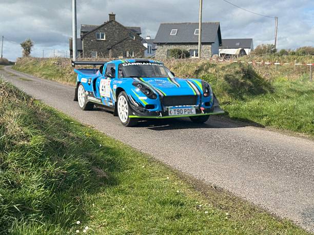 “Clonakilty, Ireland - March 14, 2026. Competitor 41 on stage 7 Dunworley of the West Cork Rally 2026\