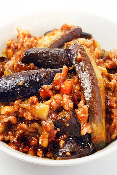 Stir-fried Eggplant with Miso Meat Sauce
