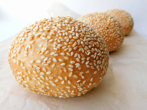 Fresh Sesame Bread Rolls