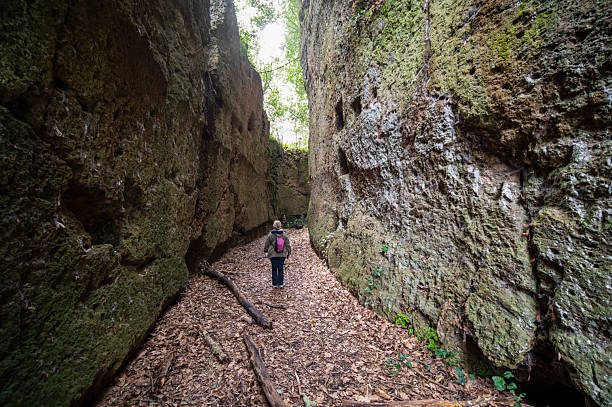 Via Cava in Sutri, in the province of Viterbo