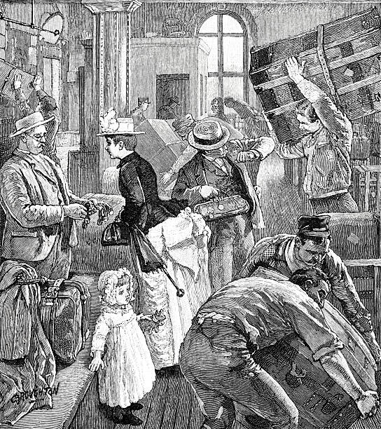 Illustration from 19th century.