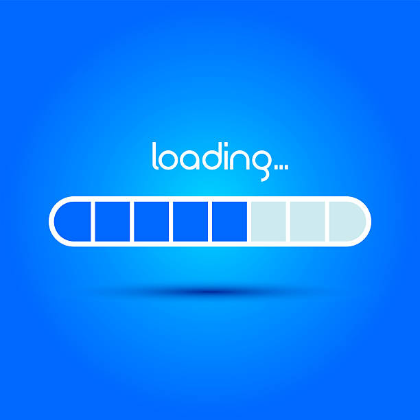 Loading progress bar  File upload / Processing status concept