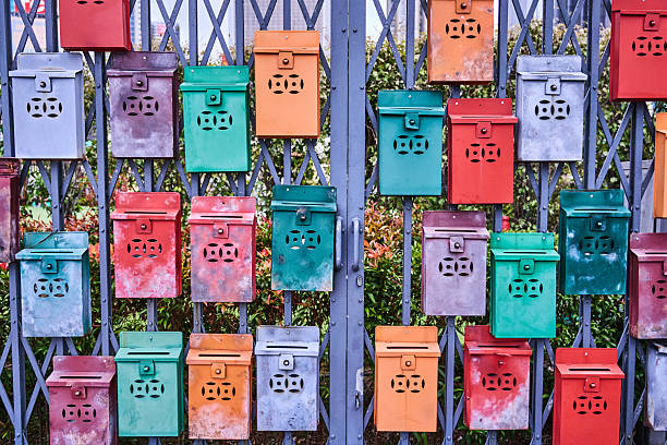 Classic Hong Kong post boxes