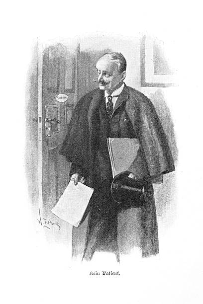 Authentic 19th-century engraving by W. Zehme from 1896, titled 