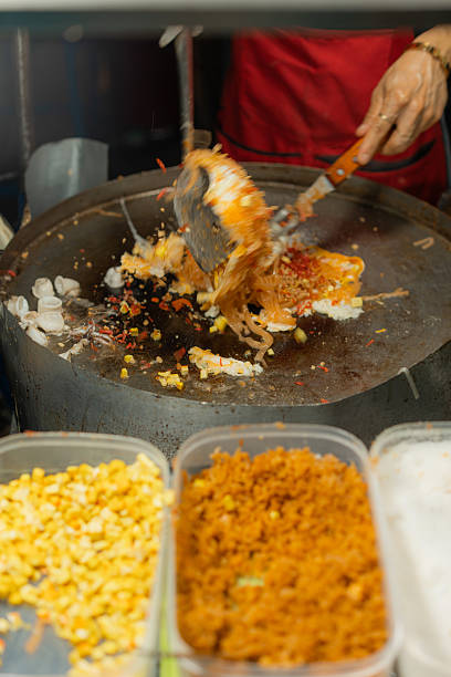 Pad Thai vendor in Bangkok, Thailand