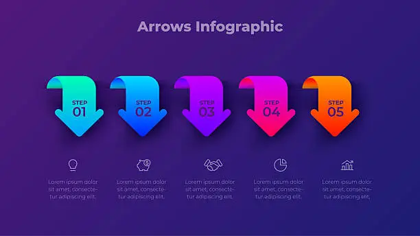 Mini Process Arrows Free arrow arrows in process Vector Images & Graphics | FreeImages