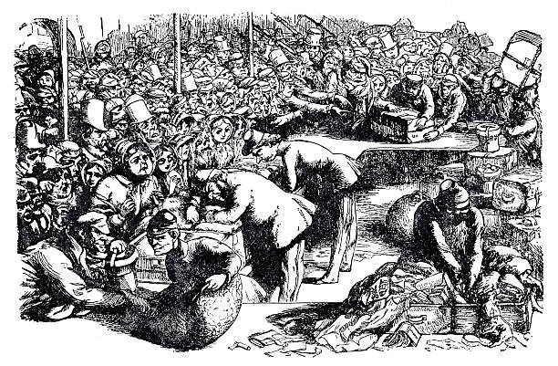 Customs officials in Cologne investigating luggage of tourist 1868Original edition from my own archivesSource :  The fun library 1868Edited by J.A. HammertonLondon : Educational Book Co. Ltd.