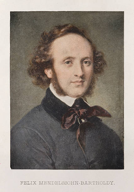 A vintage portrait depicts Felix Mendelssohn Bartholdy, the renowned German composer, pianist, and conductor whose refined style helped bridge the Classical and Romantic eras. Born in 1809 in Hamburg, Germany, Mendelssohn was a child prodigy who became one of the most influential musicians of the 19th century. His works—including the Wedding March, A Midsummer Night’s Dream, and the Italian Symphony—are celebrated for their elegance, clarity, and lyrical beauty. He also played a pivotal role in reviving the music of Johann Sebastian Bach, shaping the course of modern classical performance. Mendelssohn died in 1847 in Leipzig, leaving a lasting legacy as a central figure in Western classical music.