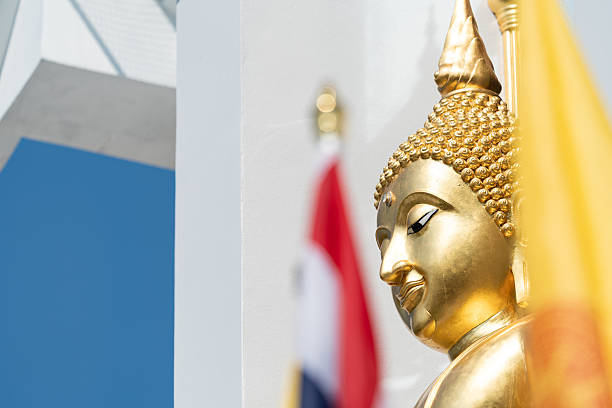 Buddha image representing inner peace, balance, and mental clarity in a calm and reflective environment.