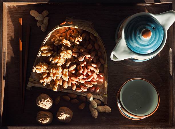 Nut mix, walnuts, almonds,peanuts