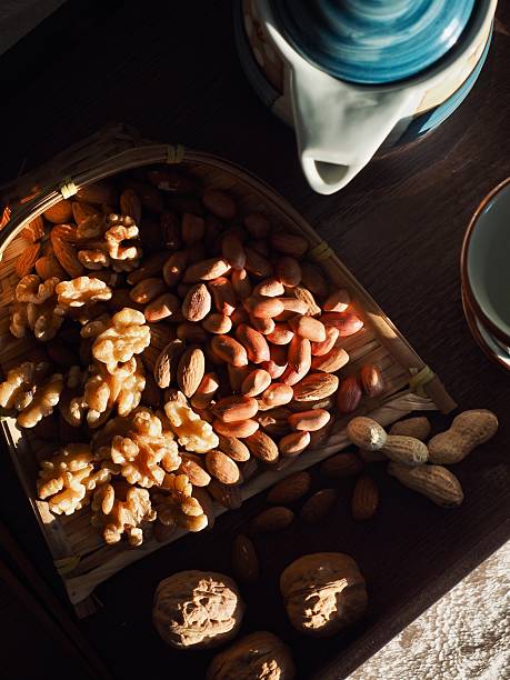Nut mix, walnuts, almonds,peanuts