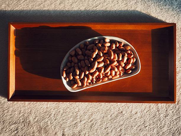 Organic nuts peanuts, food, snacks