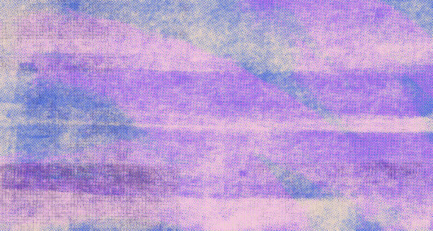 Distressed rise graph print texture background with halftone bold brush strokes. Vintage graphic riso print background with linocut stamp texture. Hand drawn trendy printmaking bg.