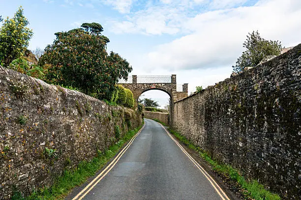 Photo of Empty road at Devon, UK
