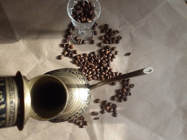It's a retro coffee-pot with beans
