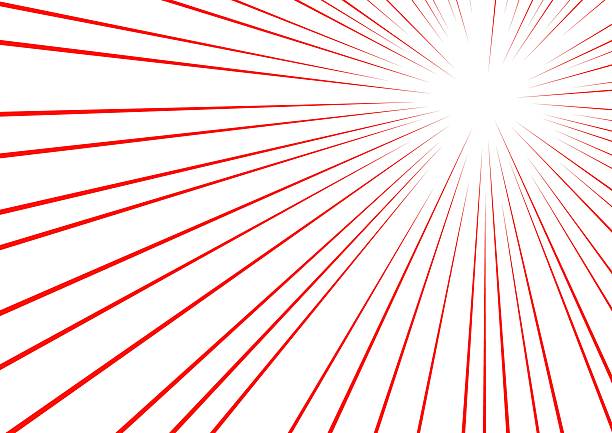 A comic-style burst of concentration lines focusing toward the upper right. Ideal for manga scenes and dramatic emphasis. Flip or mirror to adjust focus to other directions.