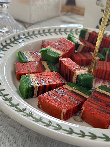 Lapis Legit Gulung is Indonesian Traditional Thousand Layered Cake Roll.