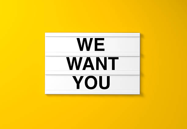 We Want You Message Lightbox