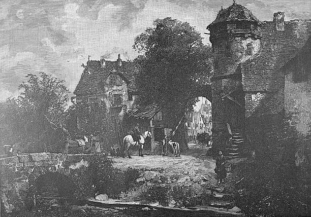 Illustration from 19th century.