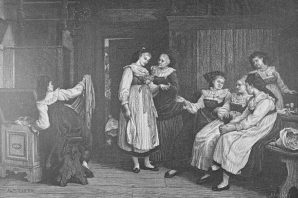 Illustration from 19th century.