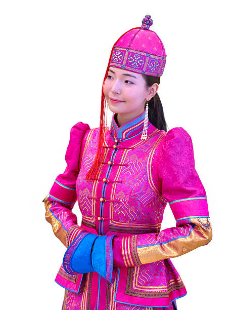 可愛い モンゴル 女の子 Mongolian woman の1 1万点のロイヤリティ