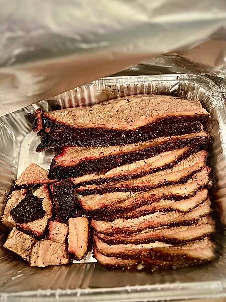 SMOKED BRISKET AND BURNT ENDS