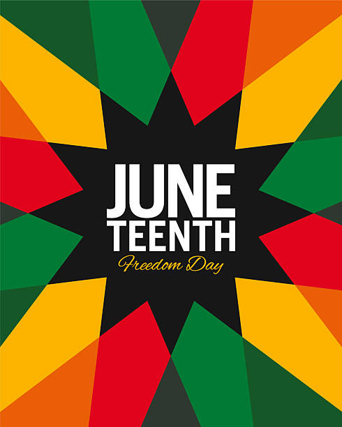 Juneteenth Independence Day Background. Juneteenth Independence Day. African-American history and heritage. Freedom or Liberation day. Card, banner, poster, background design. Vector illustration. Stock illustration juneteenth stock illustrations