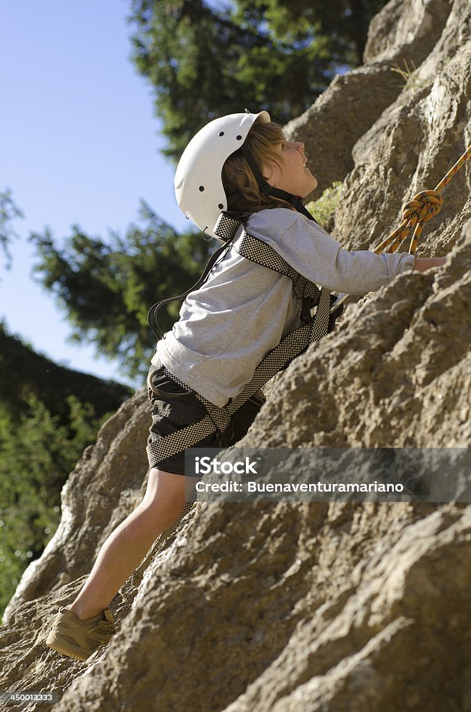 Alpinista de Rock - Foto de stock de Motivação royalty-free