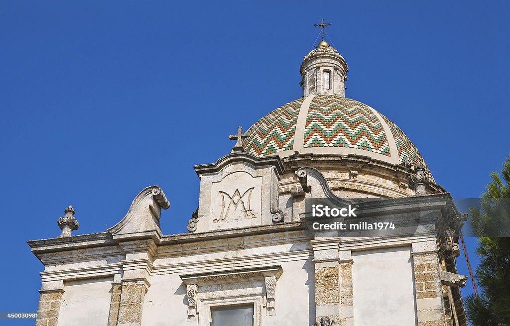 Sanctuary Church of Mater Domini. Mesagne. Puglia. Italy. Ancient Stock Photo