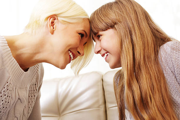 istock Mother and daughter having fun 450031875