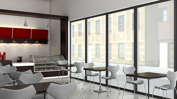 istock 3d Render of a CoffeeShop or Bakery Interior 450033133