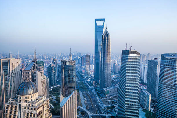 istock shanghai cityscape 450038789
