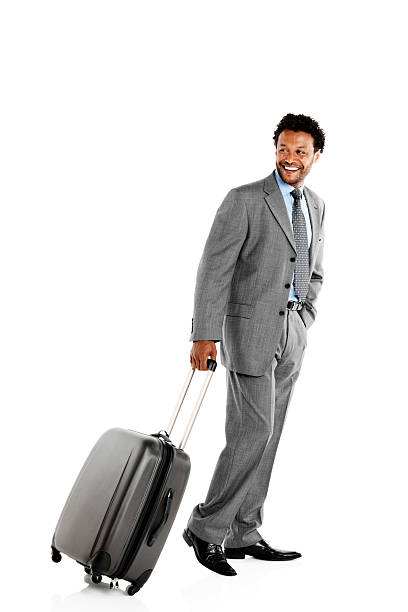 istock African businessman going on business trip 450040003