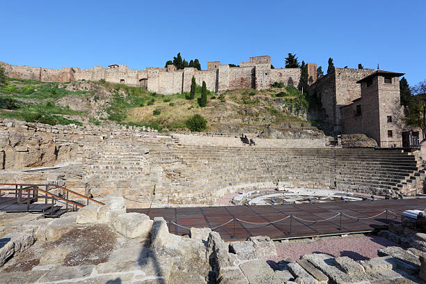 istock Roman amphitheatre in Malaga, Spain 450044005