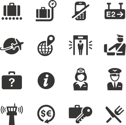 Vector illustration, Each icon can be used at any size. 