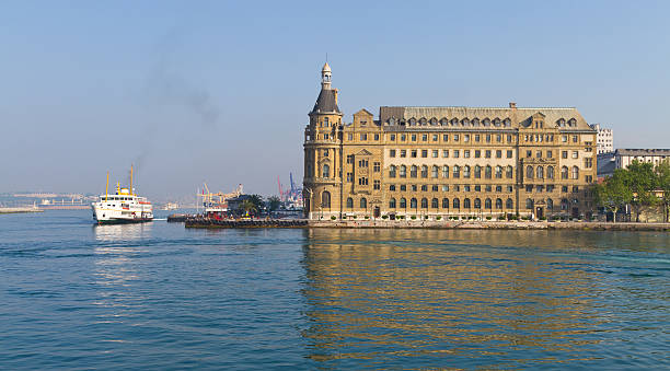 Haydarpasa Train Station Haydarpasa Train Station, Istanbul, Turkey haydarpaşa stock pictures, royalty-free photos & images