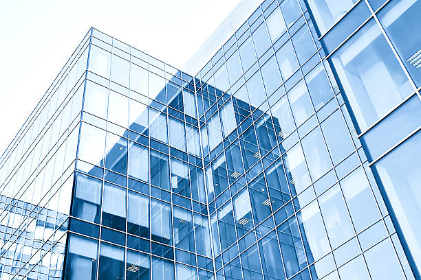 istock blue modern business buildings 450059883