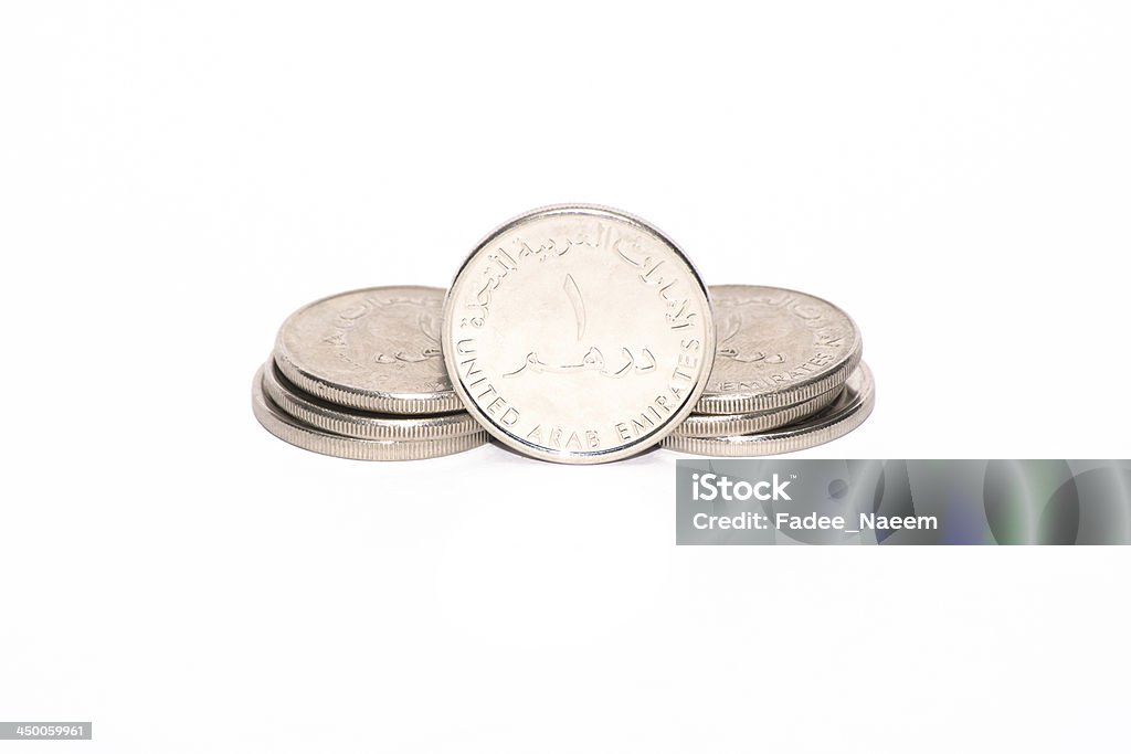 EAU percentagem moedas - Royalty-free Conceito Foto de stock