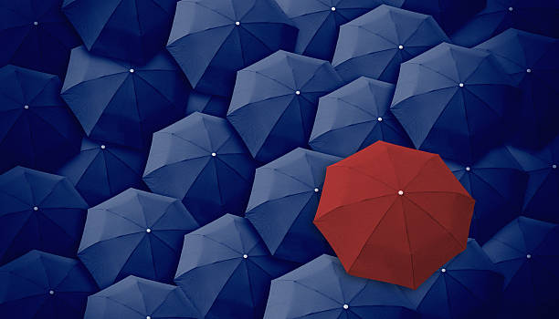 istock Umbrella, leader, unique, boss, individuality, original, special. 450060033