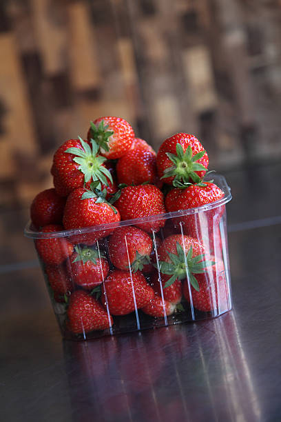 istock Bunch of juicy strawberries 450062579