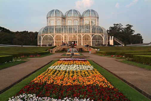 Jardín botánico de público Curitiba/Brasil photo