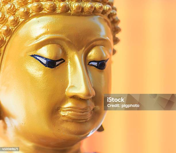 Volto Del Buddha - Fotografie stock e altre immagini di Ambientazione tranquilla - Ambientazione tranquilla, Antico - Condizione, Arte