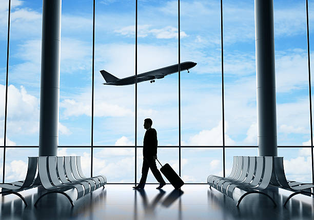 istock businessman in airport 450070015