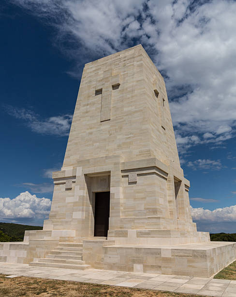 istock Memorial stone at Anzac Cove Gallipoli 450071939